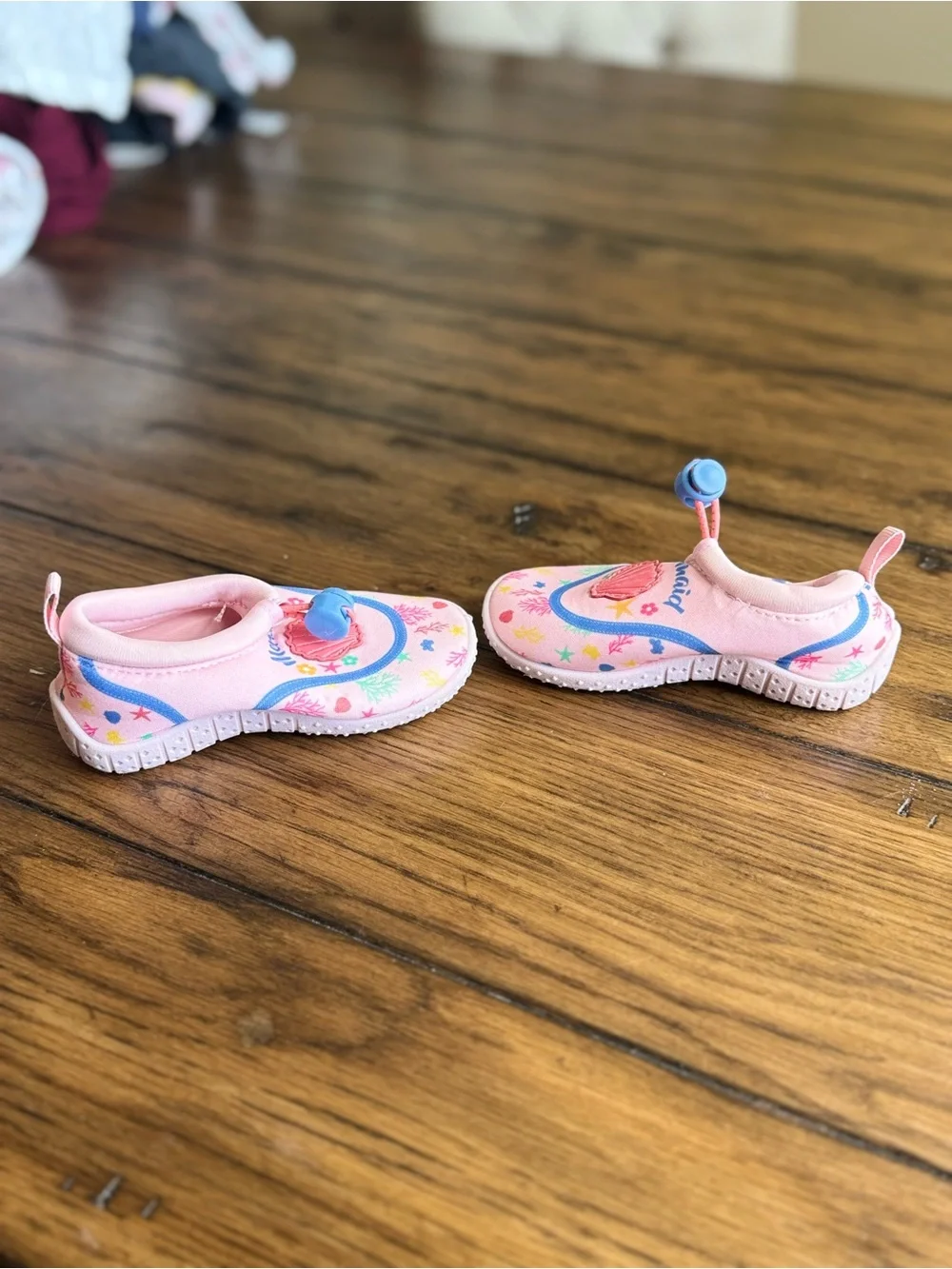 Pink Mermaid Slip-On Water Shoes